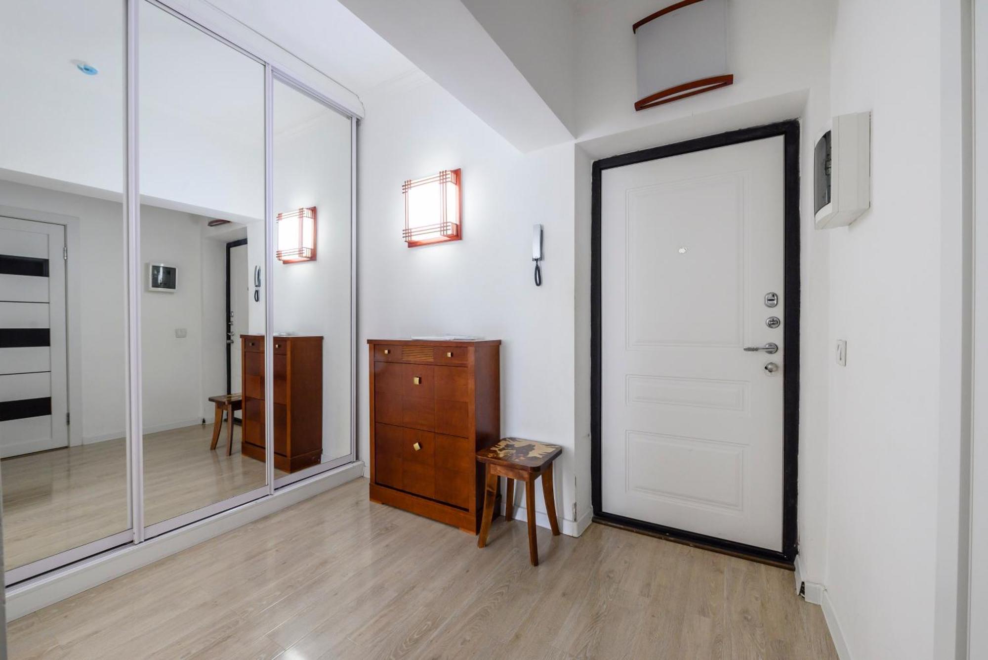 жк верный возле реки алматинки Apartment *